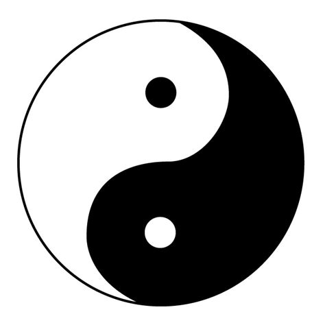 Yin yang vector symbol - Free vector image in AI and EPS format.