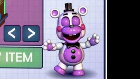 1 Hour Of Dancing Toy Funtime Freddy From Fnaf 6 Helpy Youtube