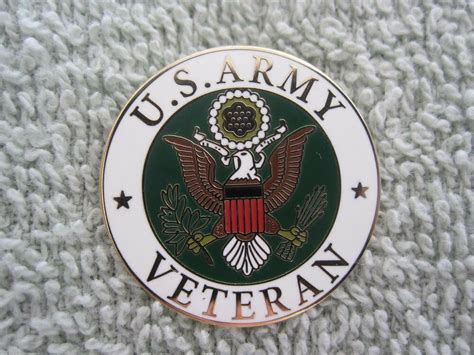 Us Army Veterans Hat Lapel Pin United States Army