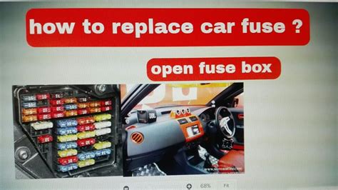 What type of fuse and what type of fuse box? How to replace car fuses ? ( Problem solved ) - YouTube