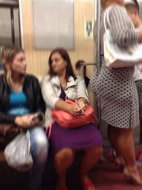 How To Hold On On The Subway Powerful Butt Grip Funny Faxo
