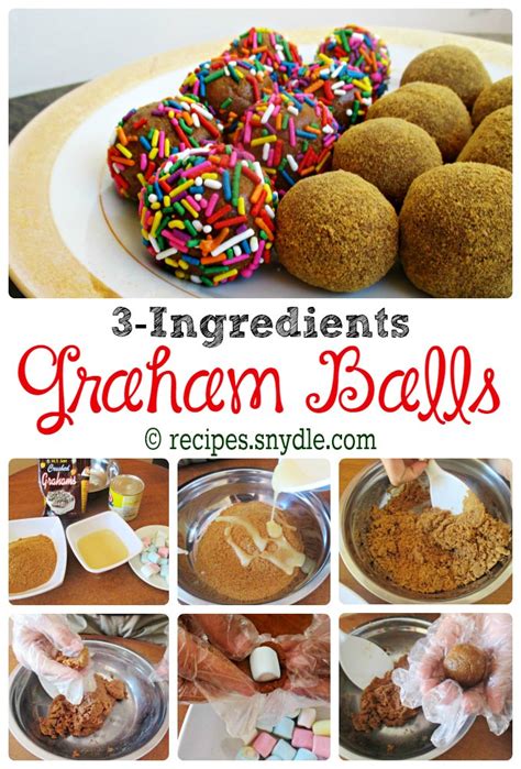 Graham Balls Recipes Yummy Recipes