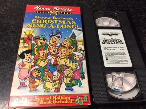 Hanna Barberas Christmas Sing A Long Vhs Video Flintstones Yogi