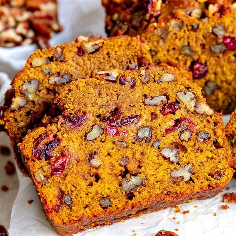 This Extra Delicious And Supremely Moist Cranberry Pecan Pumpkin Bread