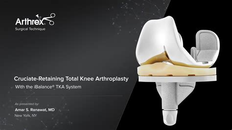 Arthrex Aaos 2023 Annual Meeting Knee Arthroplasty Feature Products