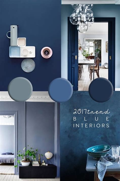 Blue Interior Trend Paint And Home Decor In Classic Blue Pantone 2020