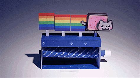 Make Your Own Flying Nyan Cat From Paper