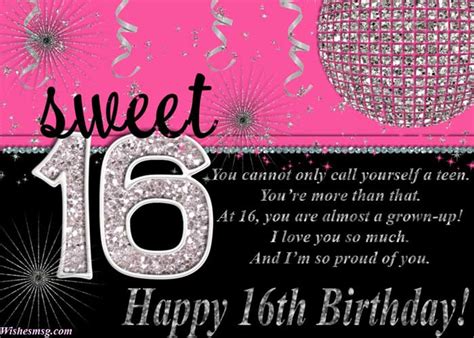 √ Happy Birthday Quotes For Daughter Sweet 16