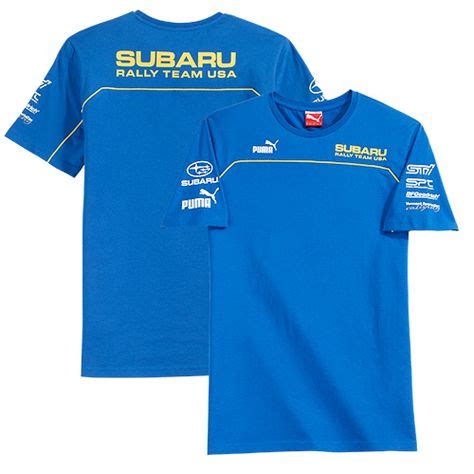 Subaru Rally Team USA Tee Shirt (Official Puma) | Subaru rally, Subaru, Subaru outback
