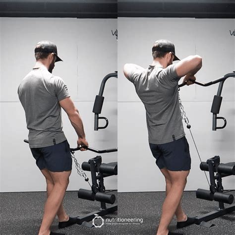 Best Way To Do A Cable Upright Row With Youtube Video Nutritioneering