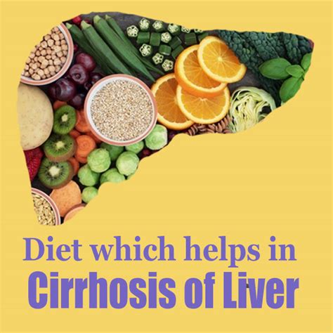 Liver Cirrhosis Diet Menu