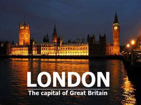 London Is The Capital City Of The United Kingdom презентация онлайн