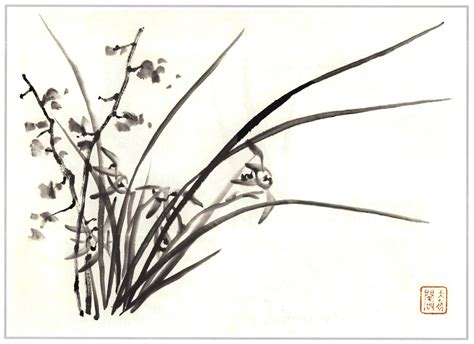 Chinese Brush Painting Masterclass Orchids Confucius Institute For