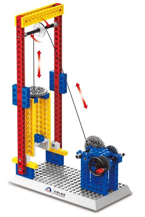 Free Mail New In 2014 Children Aged 6 To Assemble Elevator Building