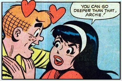 Archie And Veronica Comic Book Panels Pop Art Comic Vintage Comics