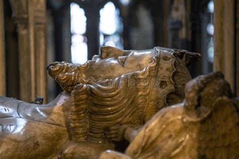 Tomb Of Edward Ii In Gloucester Cathedral In The Uk Editorial
