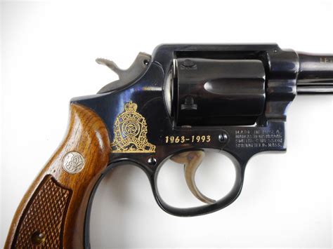 Police Issue Smith And Wesson Model 10 5 Caliber 38 Special