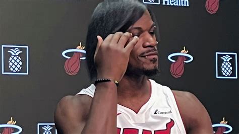 Jimmy Butler Hair Miami Heat Media Day 2023 Headlined By Tomball Natives Emo Hairstyle