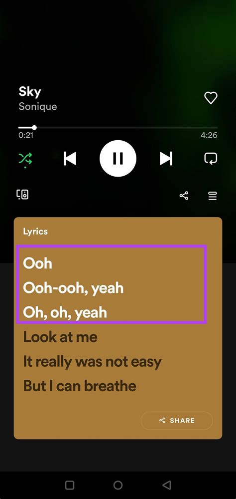 How To View Lyrics On Spotify Mobile Desktop And Tv Guiding Tech