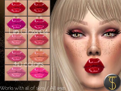 The Sims Resource Lip Gloss 04 By Turksimmer • Sims 4 Downloads