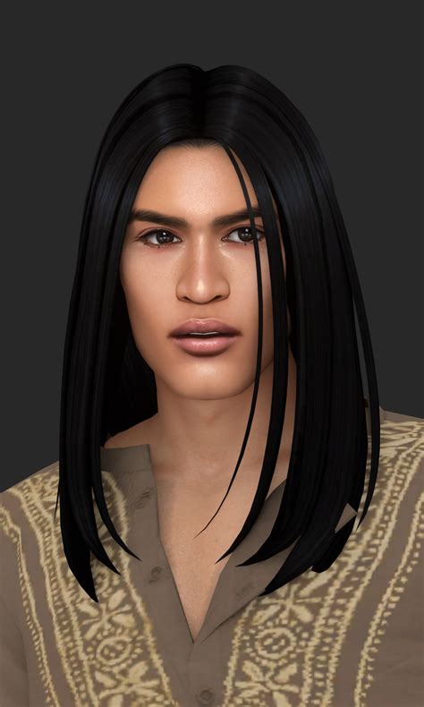 Long Male Hair Sims 4 Cc 2024 Hairstyles Ideas