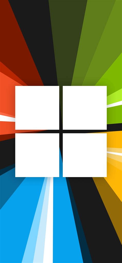 1242x2688 Resolution Windows 10 Colorful Background Logo Iphone Xs Max