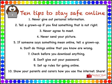 Smart Esafety Poster Internet Safety Rules Internet S