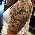 Pin by Moon🌙 Goddess on Inked | Skull sleeve tattoos, Kiss tattoos, Tattoos