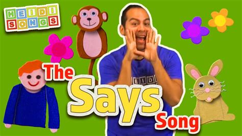 Says Sight Word Song Youtube