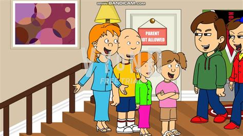 Caillou Rosie Daisy And Cody Gets Grounded