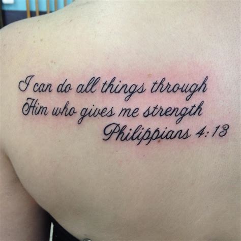 28 Scripture Tattoos Popular Designs And Meanings Tattooswin
