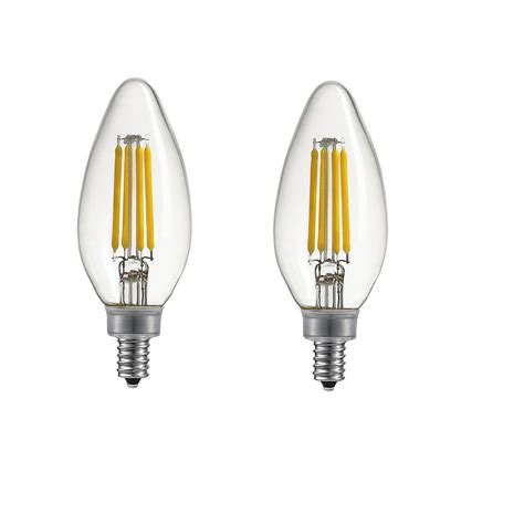 Globe Electric 40w Equivalent Daylight 5000k B11 Dimmable Candelabra