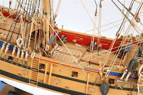 Photos Ship Model East Indiaman Prince Of Wales Of 1740 Details
