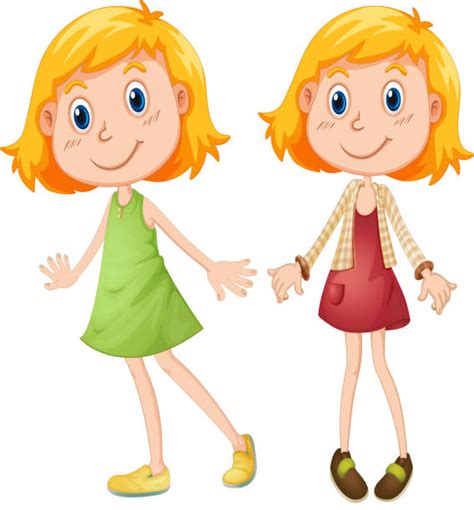 Best Twin Sisters Illustrations Royalty Free Vector Graphics And Clip