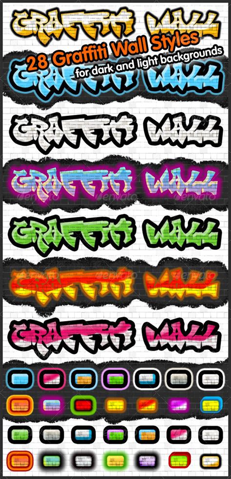 28 Type Graffiti Wall Styles Graffiti Tutorial