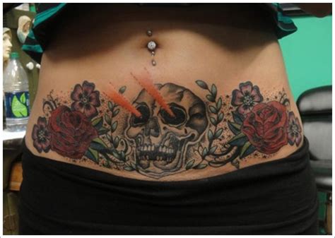 10 Of The Most Stunning Lower Stomach Tattoos Lower Stomach Tattoos