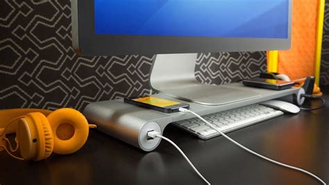 Spacebar On Quirky Monitor Stand Cool Electronics Usb Hub