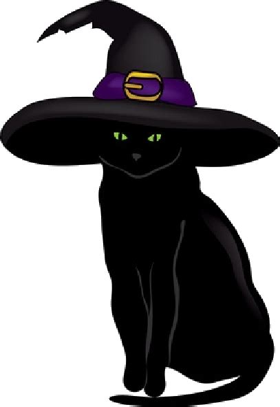 Black Cat Transparent Halloween Cat Clip Art Png Download Full