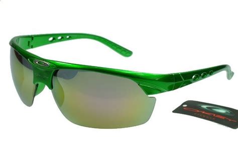 Oakley Active Sunglasses Deep Green Frame Colorful Lens B77 [ok114] 20 68 Top Ray Ban And