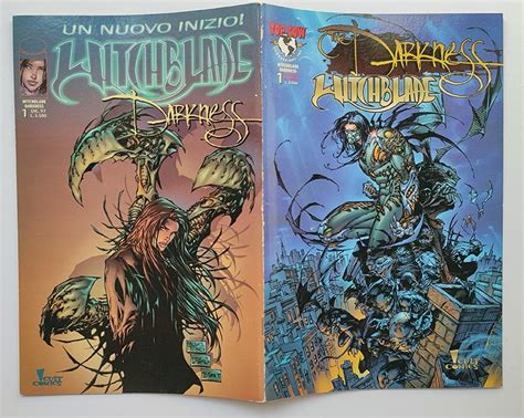 Witchblade E Darkness 1 Variant Edition Cult Comics 1997 Icollezionisti