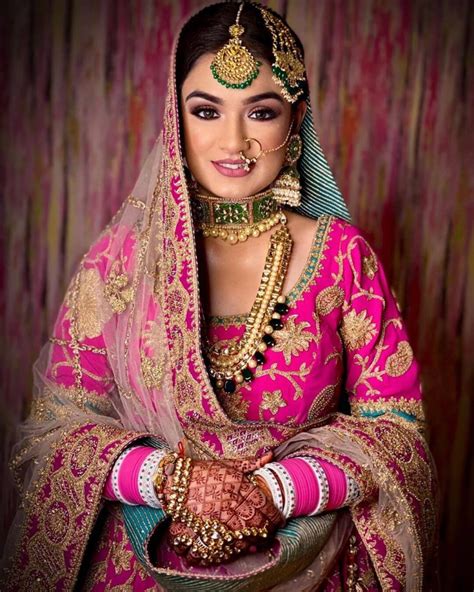 Punjabi Brides Grace And Tradition Unveiled Bar Byoli Matrimony