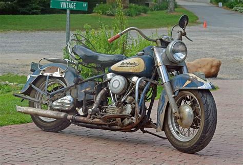 1951 Harley Davidson Fl Panhead Unrestored