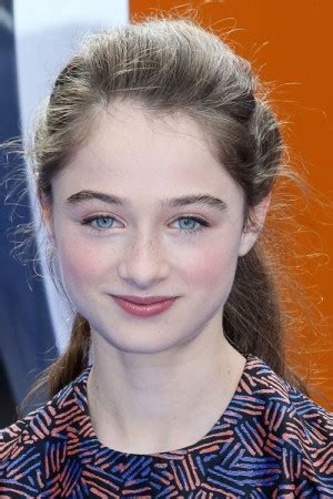 Raffey Cassidy Wavy Medium Brown Messy Ponytail Hairstyle Steal Her