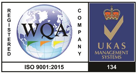 Logo Iso 9001 2015 Ukas Wqa