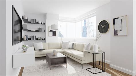 Dont Miss Out This Classy Neutral Tones Urban Minimalist Living Room