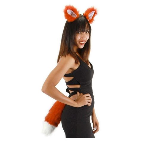 Halloween Fox Accessory Kit One Size Fits Most Orange Halloween