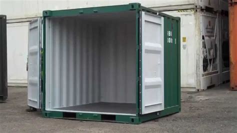 8ft Shipping Container For Sale Uk Youtube