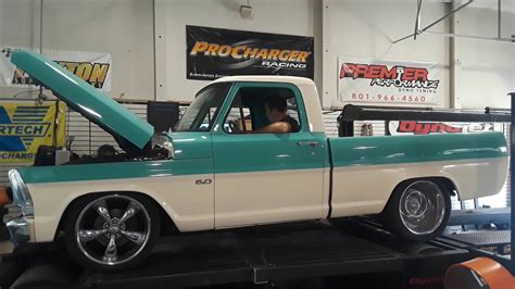 1967 F100 Supercharged Coyote Swap Dyno Youtube