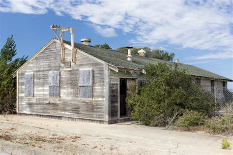 Abandoned Buildings At Historic Fort Ord Stock Image Image Of Boarded