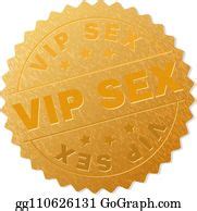 Golden Vip Sex Award Stamp Clip Art Royalty Free GoGraph